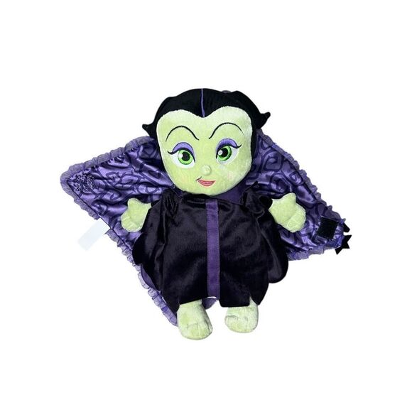 Disney Parks Maleficent Baby Villain Collectible Plush Toy with Blanket - Picture 4 of 6